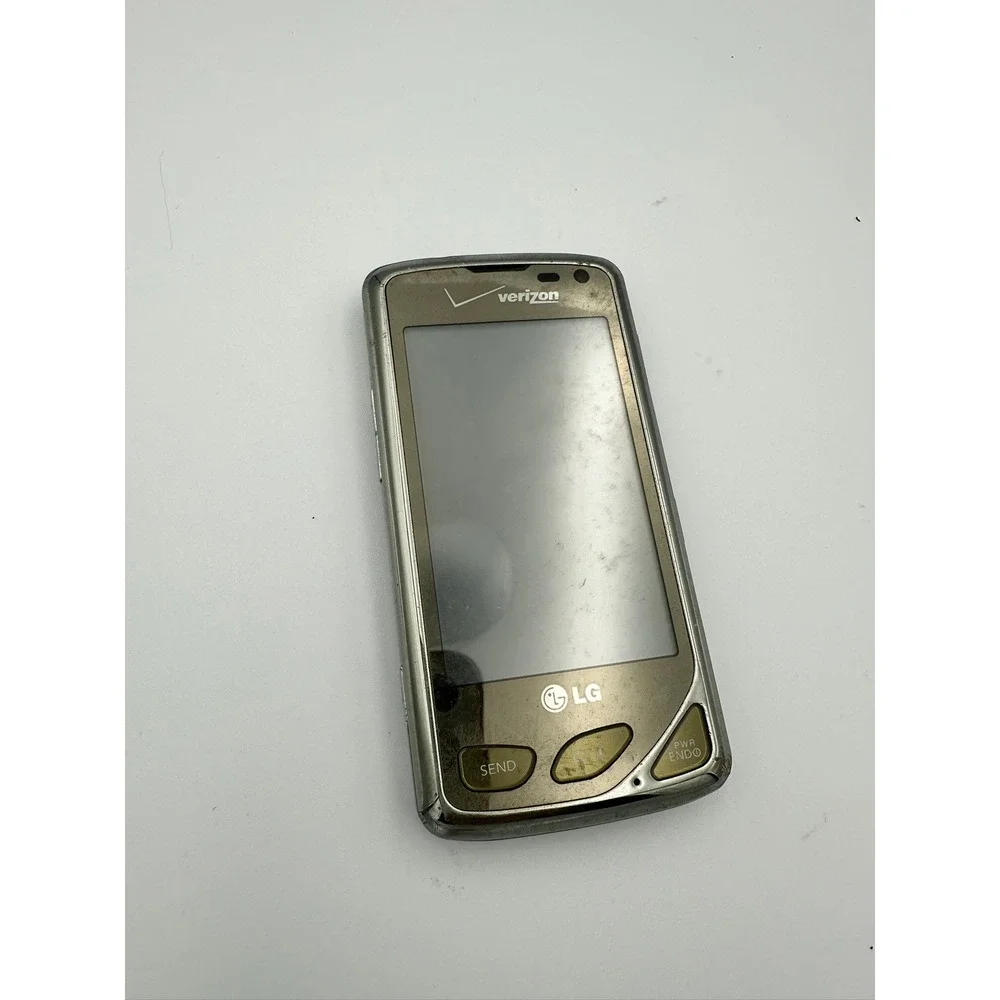 LG Dare VX9700 Verizon Wireless Cell Phone Purple Silver Retro Touchscreen